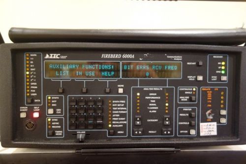 Ttc fireberd 6000a communications analyzer w/ opt. 6006 and 41440a module  nice! for sale