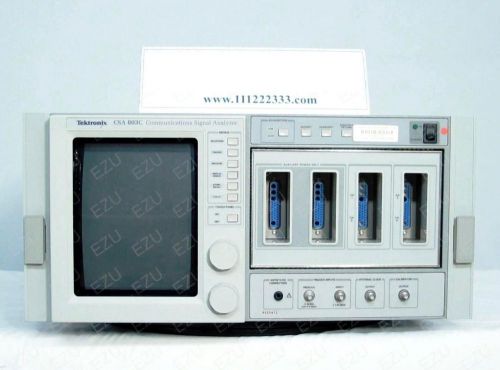 Tektronix csa803c - 10 - 1t communications signal analyzer for sale