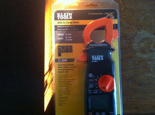 Klein Tools 400A AC Clamp Meter CL1000 -NEW-