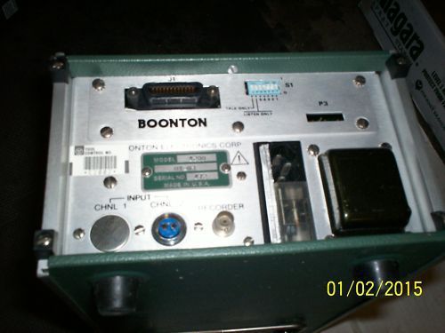 BOONTON 4200 RADIO FREQUENCY RF MICROWATTMETER 01-03