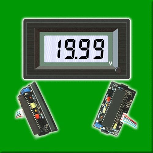 12v  20v white panel meter solar battery gauge tester voltmeter boat mpv suv rv for sale