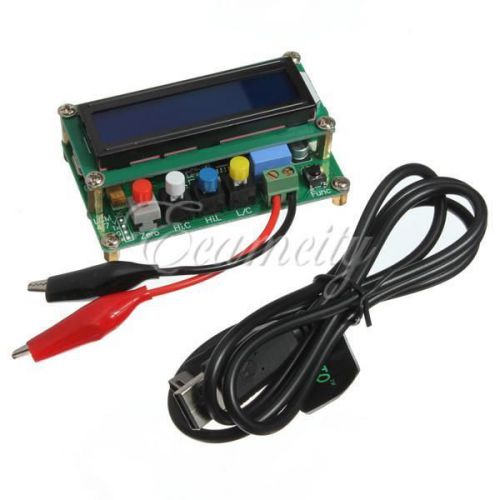 Digital lcd precision inductance/capacitance l/c meter lc100-a with usb cable for sale