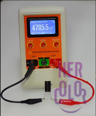 M4070 AutoRanging LCR Meter Up to 100H 100mF 20MR and SMD Clamp