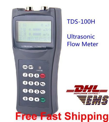 Tds-100h-m2+s1 ultrasonic flow meter flowmeter clamp on sensor(dn15-700mm) for sale