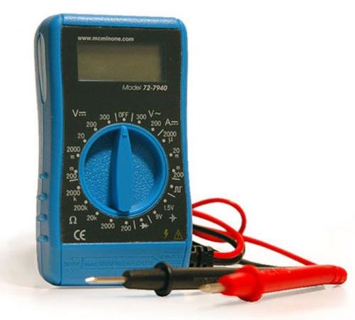 Compact Pocket Sized Digital Multimeter