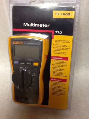 Fluke 115 Electrician&#039;s Multimeter True RMS Multimeter NEW SEALED