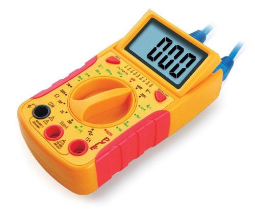 New pyle meters pltm35 mini digital lcd multimeter for sale