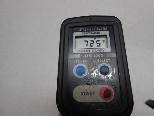 Storge battery system sbs-2002 digital hydrometer for batter testing celcius for sale