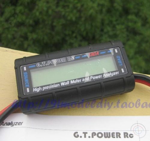 New GT Power RC 130A LCD Battery Balance Watt Meter Power Analyzer Ver 2.0 dvz