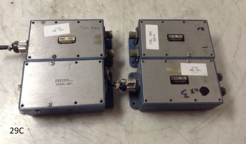 Pomona electronics aluminum switch box model 2901 lot of 4 for sale