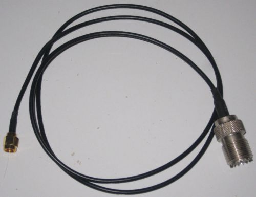3&#039; HT connector Saver Cable SMA Male to UHF Female