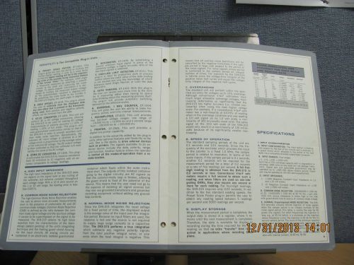DATA TECHNOLOGY MANUAL DT-1614: Preset Scale Factor - Technical schematic 19995