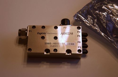 1 brand new TYCO - M/ACOM 3960-4002-00 MICROWAVE DISTRIBUTOR DIVIDER  P1-P6