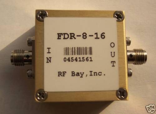 Frequency Doubler 4.0-8.0GHz Input, FDR-8-16, New, SMA