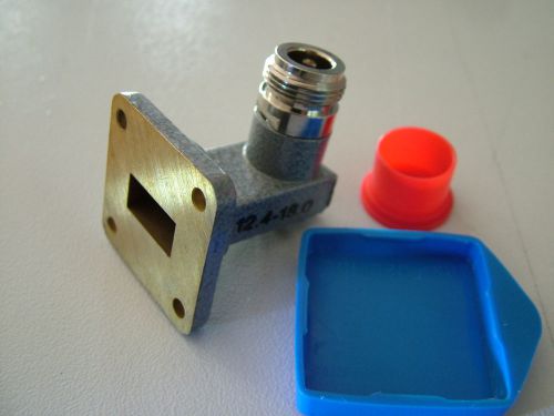 WAVEGUIDE ADAPTER WR62 N TYPE 12.4GHz - 18GHz CO62BNSG