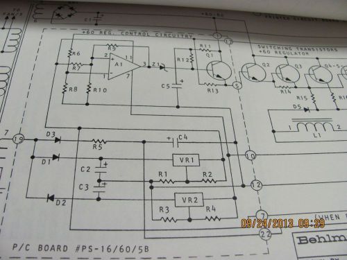 California instruments manual 3.50-a/osc-3-350/450-e: ac power supply # 18292 for sale