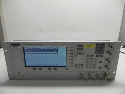 E8257d-550 hp/agilent 1e1/1eu/unw/unt/1cp psg analog signal generator, 50 ghz for sale