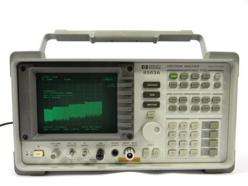 Agilent/HP 8563A 9 kHz to 22 GHz Programmable Spectrum Analyzer