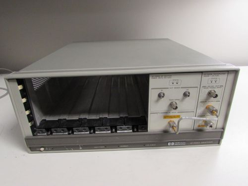 Agilent/Keysight/HP 70001A Mainframe w/ 70910A, 70620B Modules + cables