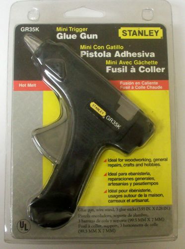 (2) Stanley GR35K Hot Melt Mini Trigger Glue Gun w/ 3 Sticks