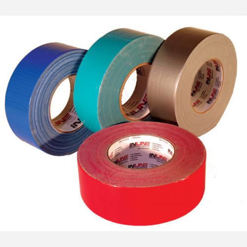 880014 disaster/preperation 11/2 inch inline silver gooseneck duct tape 24 rolls for sale