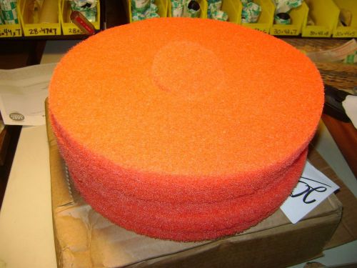 5 NEW 13&#034; RED FLOOR BUFFING PADS