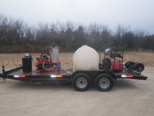 Mobile wash trailer with mi-t-m and hotsy! for sale