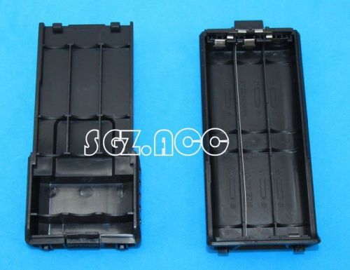 Black BAOFENG AAX6 Extended Battery Case/Shell for Radio BF-UV5R 5RB 5RE 5REPlus