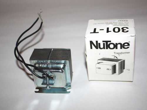NuTone 301-T Transformer 33337 / 16 volts, 30 watts