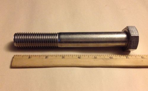 1&#034;-8 x 7&#034;     18-8 stainless steel (ss) hex head bolt for sale