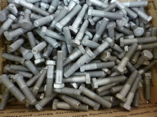 3/8-16 x 1-3/4&#034; , 400 series stainless steel hex cap screws / bolts , 195pcs for sale