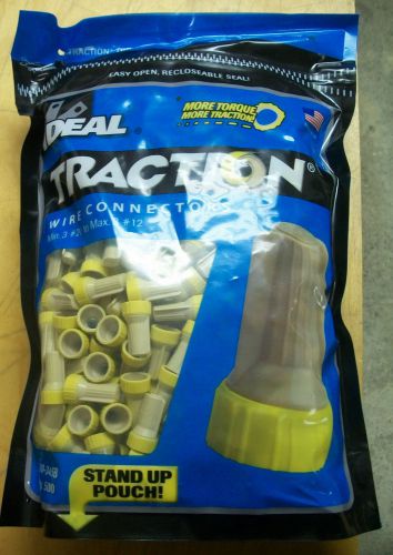 Wire nut ideal tan / yellow traction #30-345b 500ct for sale