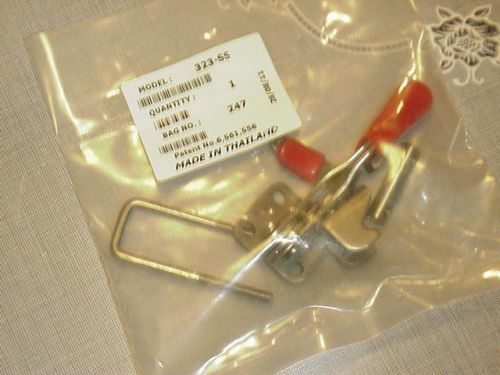 De-sta-co 323-ss latch clamp, stainless, horizontal, 360 lbs. new in package! for sale