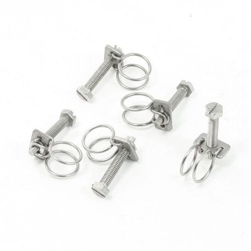 New universal hardware parts 13mm dia water pipe tube hose clamps 5 pcs for sale