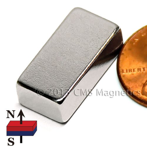 N45 neodymium magnets 3/4x3/8x1/4&#034; ndfeb rare earth rectangle 200-count for sale