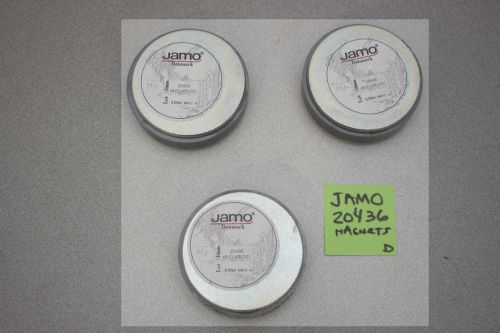 Lot of 3  Magnets from  Jamo woofer 5.25&#034; Model 20436 speaker woofer