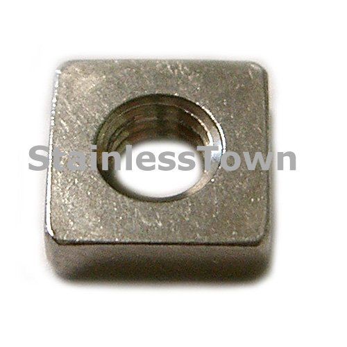 Stainless steel square nuts 10-32 (pack of 5) for sale