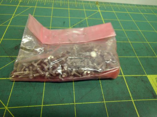 6-32 X 5/16 HEX HEAD CAP SCREWS STAINLESS STEEL (QTY 100) #4445A