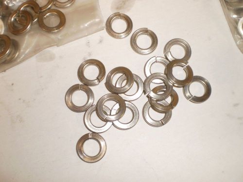 Stainless steel 3/8&#034; lock washers 100 pieces Military surplus new NR