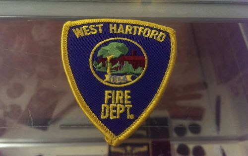 FIREFIGHTER WEST HARTFORD FIRE DEPT. PATCH Connecticut Brand New