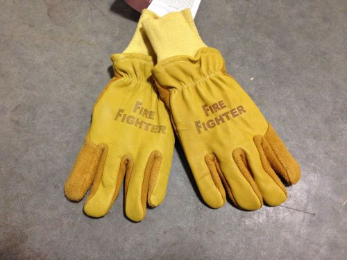 Glove corp firefighter firefighting gloves xs nomex wrist for sale
