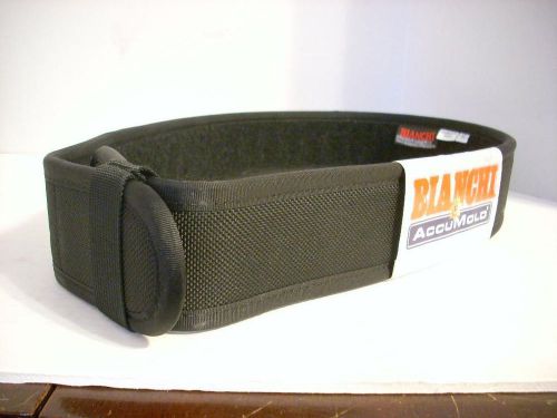 BIANCHI ACCUMOLD 7200 NYLON SAM BROWNE EQUIPMENT BELT NEW SMALL 29-34&#034; (W)