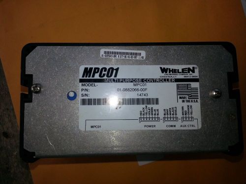 Whelen switch box and or controller