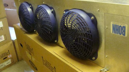 New walk in freezer hot gas defrost evaporator 12,000 btu&#039;s r22 115 volt for sale