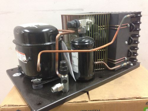 New indoor 1/4hp tecumseh condensing unit 115v low temp 404a aea2410zxaxc for sale