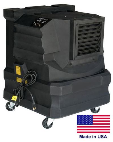 Evaporative cooler commercial - 1/3 hp - 8 gallon tank - 500 sq ft cooling area for sale