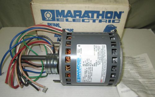 New marathon electric blower motor 1/3hp 115volt 1075rpm 48a110639 fdl1056 d727 for sale