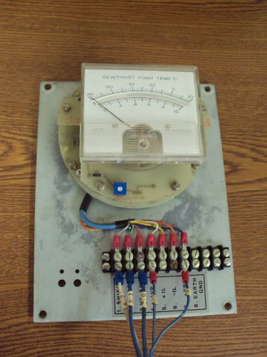 Dew/Frost Point Temp Sensor Meter Indicator 703-695 For Una-Dyn Plastic Dryer