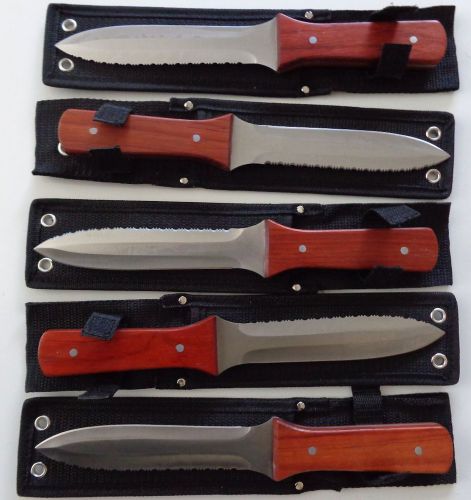 Lot of 5- b.a.s.s.44011 duct knives&#034;a better knife&#034;designed inspired klenk/klein for sale