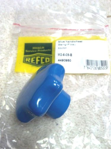 Refco, 1 &amp; 2-way refco manifolds, replacement knob, blue, m2-6-09-b for sale